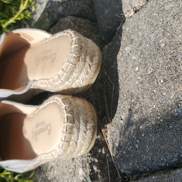 Carmen Saiz Embellished Suede Espadrille Slide On shoes Sz 8.5 - Picture 7 of 10